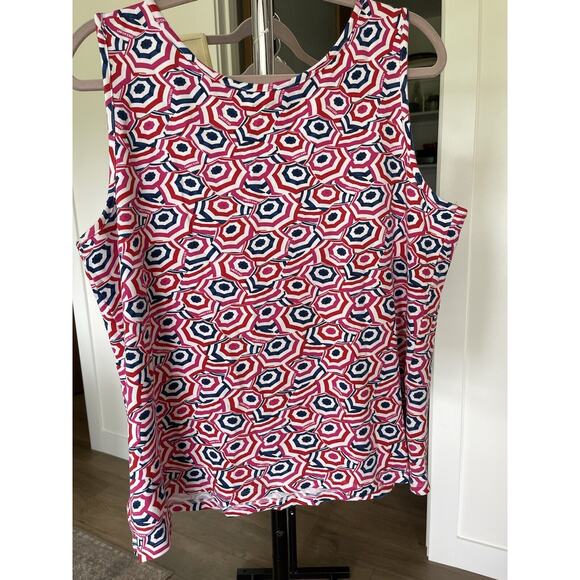 Lands End Tank Tops (set Of 4) Women’s Size XL/XLP Patterns And Solid - Picture 16 of 16